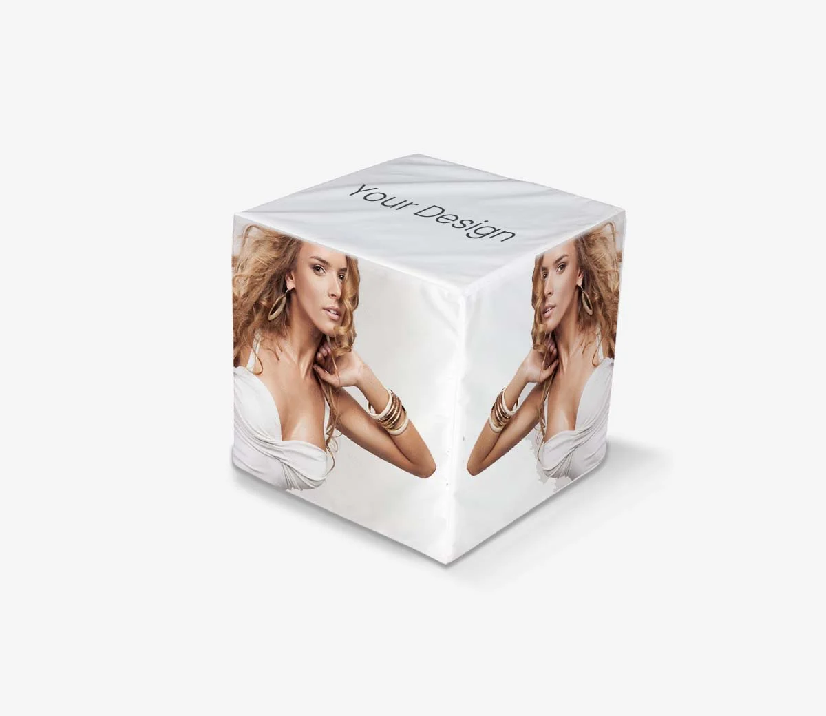 Cubes-X sittkub med eget tryck