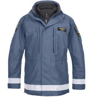 Fodrad Parkas Jacka 2-1