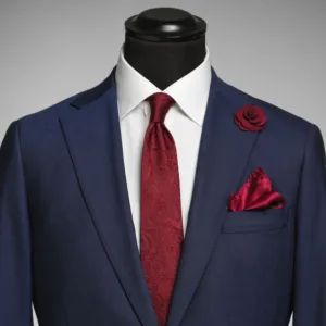 Solid Paisley Tie With Giftbox